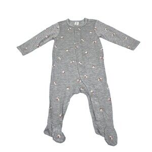 Gerber Modern Moments Baby Footed Pajamas 3-6 m Bees Sleep Play 1 Pc Footie Gift